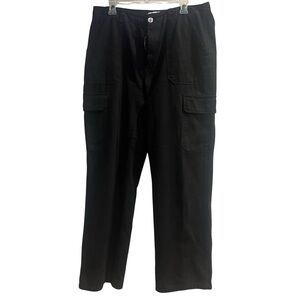 Zara Women's Black Cargo Pants